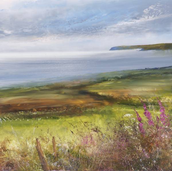 - Oil on Paper, Painting by Amanda Hoskin, measuring 27 x 27 cm (H x W) framed at 47 x 47 cm £750