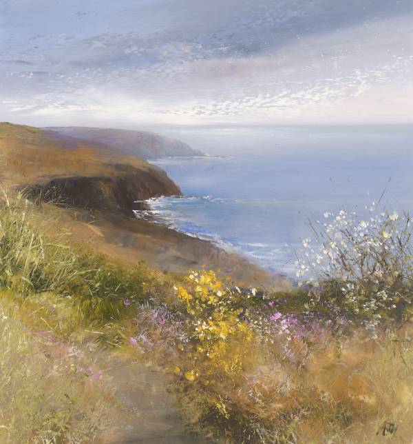- Oil on Paper, Painting by Amanda Hoskin, measuring 23 x 20 cm (H x W) framed at 43 x 40 cm £575