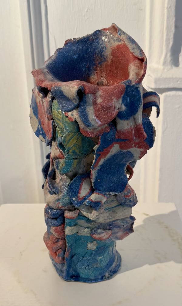 - a , Ceramic Sculpture by Dorienne Carmel, measuring 29 x 13 cm (H x W) £120