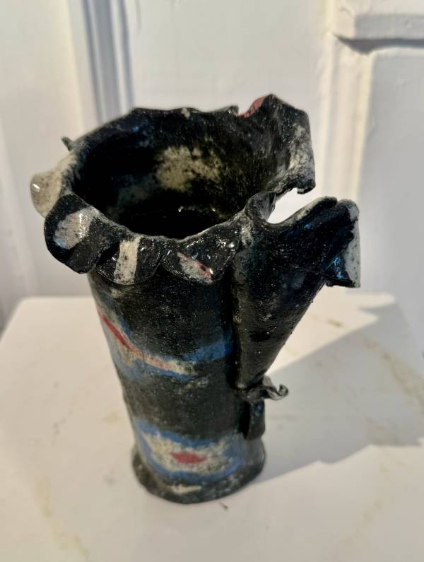 - a , Ceramic Sculpture by Dorienne Carmel, measuring 20 x 15 cm (H x W) £90